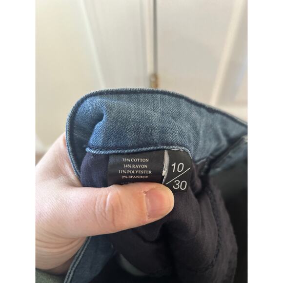 Parker Smith Bombshell Slim Straight Blue Wash  Jeans - Picture 4 of 5